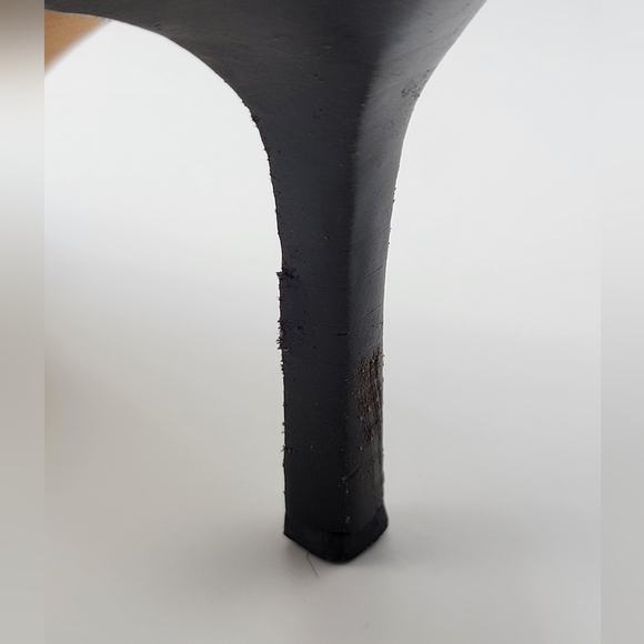 Vintage Gucci Buckle Accent Leather Mules Size 8 1/2 - Picture 7 of 8